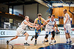 Basketball, bet-at-home Basketball Superliga 2020/21, Viertelfinale Spiel 1, Oberwart Gunners, SKN St. Pölten, Lukas Böck (13)
