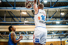Basketball, bet-at-home Basketball Superliga 2020/21, Viertelfinale Spiel 1, Oberwart Gunners, SKN St. Pölten, Renato Poljak (16)