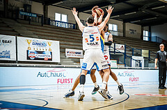 Basketball, bet-at-home Basketball Superliga 2020/21, Viertelfinale Spiel 1, Oberwart Gunners, SKN St. Pölten, 