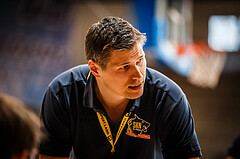 Basketball, bet-at-home Basketball Superliga 2020/21, Viertelfinale Spiel 1, Oberwart Gunners, SKN St. Pölten, Andreas Worenz (Head Coach)