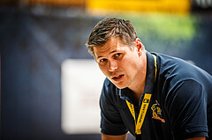 Basketball, bet-at-home Basketball Superliga 2020/21, Viertelfinale Spiel 1, Oberwart Gunners, SKN St. Pölten, Andreas Worenz (Head Coach)
