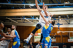 Basketball, bet-at-home Basketball Superliga 2020/21, Viertelfinale Spiel 1, Oberwart Gunners, SKN St. Pölten, Edi Patekar (9)