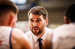 Basketball, bet-at-home Basketball Superliga 2020/21, Viertelfinale Spiel 1, Oberwart Gunners, SKN St. Pölten, Horst Leitner (Coach)