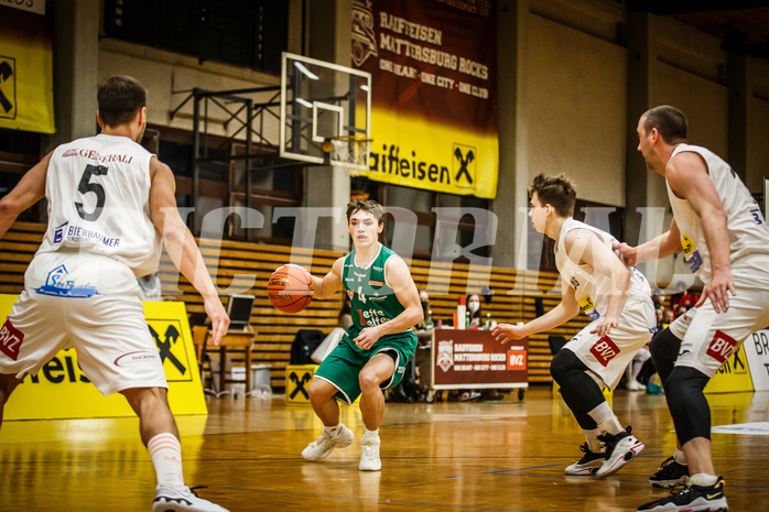 Basketball, Basketball Zweite Liga, Grunddurchgang 13.Runde, Mattersburg Rocks, Future Team Steiermark, Tarik Smajic (4)