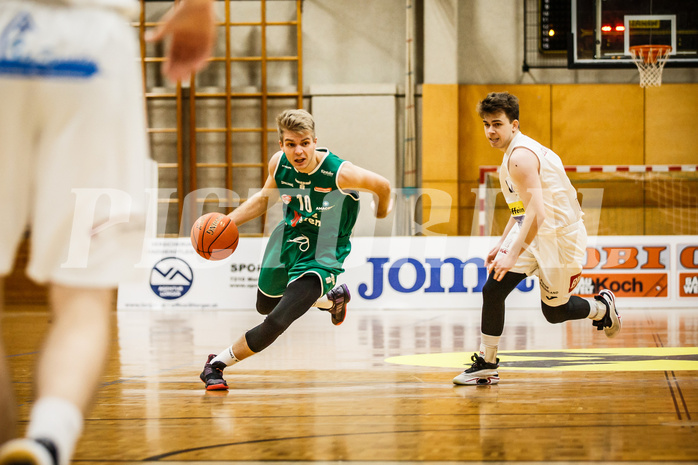 Basketball, Basketball Zweite Liga, Grunddurchgang 13.Runde, Mattersburg Rocks, Future Team Steiermark, Lukas Ablasser (10)