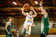Basketball, Basketball Zweite Liga, Grunddurchgang 13.Runde, Mattersburg Rocks, Future Team Steiermark, Ivan Begic (35)