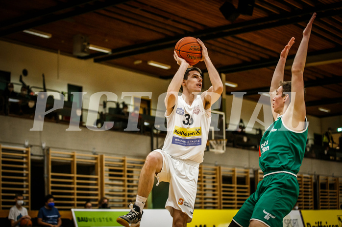 Basketball, Basketball Zweite Liga, Grunddurchgang 13.Runde, Mattersburg Rocks, Future Team Steiermark, Ivan Begic (35)