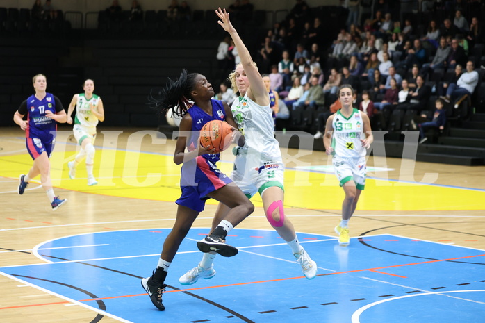 29.10.2022, Raiffeisen Sportpark, Basketball Damen Superliga 2022/23, Grunddurchgang 5.Runde,  
UBI Graz vs. UBSC-DBBC Graz,  