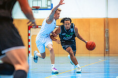 Basketball, Basketball Zweite Liga 2022/23, Grunddurchgang 4.Runde, Union Deutsch Wagram Alligators, Upper Austrian Ballers, Tim Bartl (11), Laurence Sison (55)