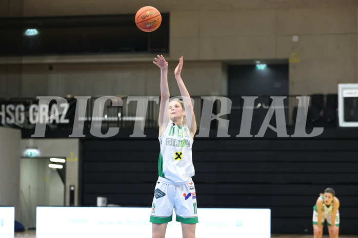 29.10.2022, Raiffeisen Sportpark, Basketball Damen Superliga 2022/23, Grunddurchgang 5.Runde,  
UBI Graz vs. UBSC-DBBC Graz,  