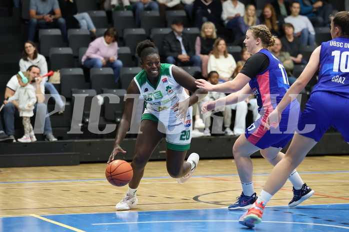 29.10.2022, Raiffeisen Sportpark, Basketball Damen Superliga 2022/23, Grunddurchgang 5.Runde,  
UBI Graz vs. UBSC-DBBC Graz,  