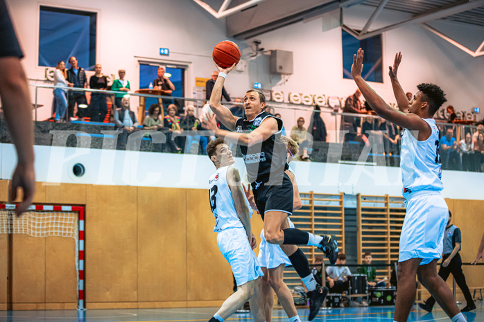 Basketball, Basketball Zweite Liga 2022/23, Grunddurchgang 4.Runde, Union Deutsch Wagram Alligators, Upper Austrian Ballers, Alek Rangelov (16)