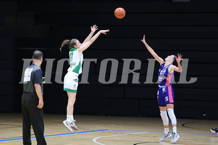 29.10.2022, Raiffeisen Sportpark, Basketball Damen Superliga 2022/23, Grunddurchgang 5.Runde,  
UBI Graz vs. UBSC-DBBC Graz,  
