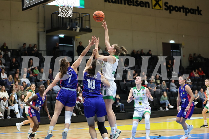 29.10.2022, Raiffeisen Sportpark, Basketball Damen Superliga 2022/23, Grunddurchgang 5.Runde,  
UBI Graz vs. UBSC-DBBC Graz,  
