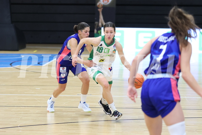 29.10.2022, Raiffeisen Sportpark, Basketball Damen Superliga 2022/23, Grunddurchgang 5.Runde,  
UBI Graz vs. UBSC-DBBC Graz,  