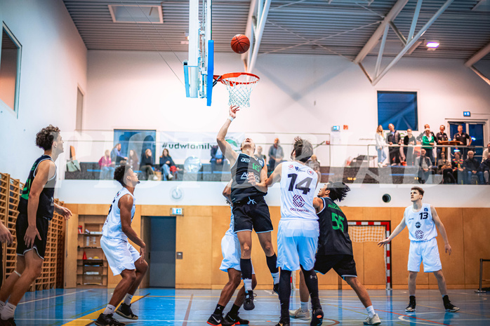 Basketball, Basketball Zweite Liga 2022/23, Grunddurchgang 4.Runde, Union Deutsch Wagram Alligators, Upper Austrian Ballers, Alek Rangelov (16)