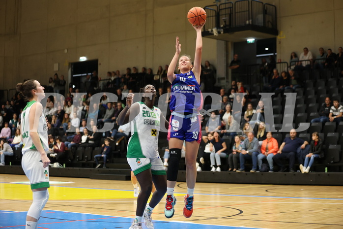 29.10.2022, Raiffeisen Sportpark, Basketball Damen Superliga 2022/23, Grunddurchgang 5.Runde,  
UBI Graz vs. UBSC-DBBC Graz,  