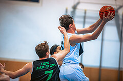 Basketball, Basketball Zweite Liga 2022/23, Grunddurchgang 4.Runde, Union Deutsch Wagram Alligators, Upper Austrian Ballers, Luis Streitberger (6)