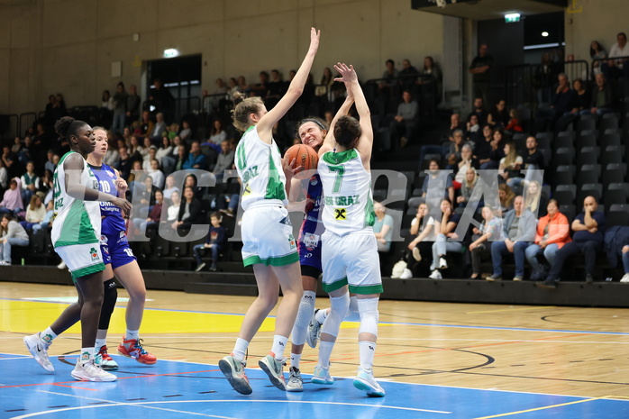 29.10.2022, Raiffeisen Sportpark, Basketball Damen Superliga 2022/23, Grunddurchgang 5.Runde,  
UBI Graz vs. UBSC-DBBC Graz,  