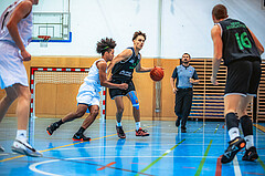 Basketball, Basketball Zweite Liga 2022/23, Grunddurchgang 4.Runde, Union Deutsch Wagram Alligators, Upper Austrian Ballers, Samuel Gatterbauer (7), Daniele Kuchar (22)