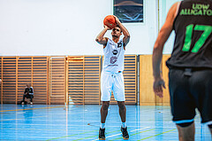 Basketball, Basketball Zweite Liga 2022/23, Grunddurchgang 4.Runde, Union Deutsch Wagram Alligators, Upper Austrian Ballers, Starlin Inoa Gil (15)