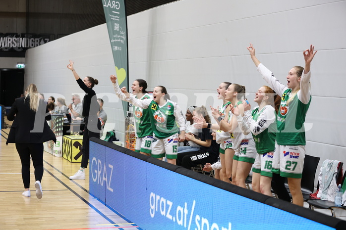 29.10.2022, Raiffeisen Sportpark, Basketball Damen Superliga 2022/23, Grunddurchgang 5.Runde,  
UBI Graz vs. UBSC-DBBC Graz,  