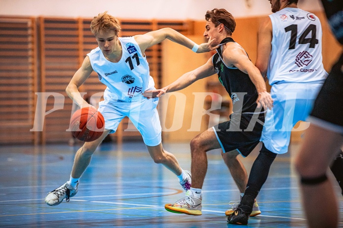 Basketball, Basketball Zweite Liga 2022/23, Grunddurchgang 4.Runde, Union Deutsch Wagram Alligators, Upper Austrian Ballers, Tim Bartl (11)