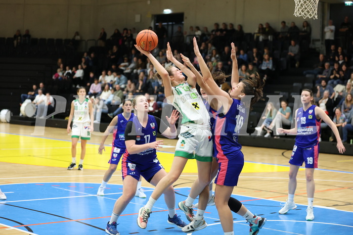 29.10.2022, Raiffeisen Sportpark, Basketball Damen Superliga 2022/23, Grunddurchgang 5.Runde,  
UBI Graz vs. UBSC-DBBC Graz,  