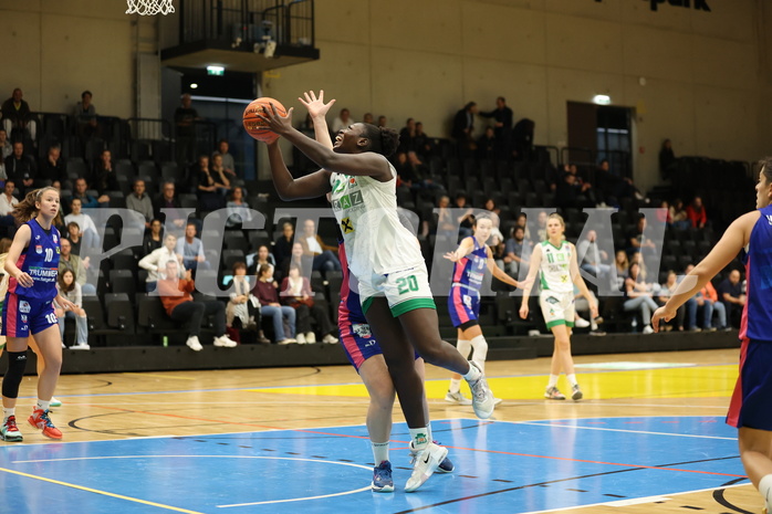 29.10.2022, Raiffeisen Sportpark, Basketball Damen Superliga 2022/23, Grunddurchgang 5.Runde,  
UBI Graz vs. UBSC-DBBC Graz,  