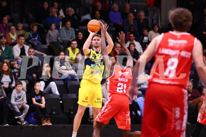 08.12.2024, Graz, Raiffeisen Sportpark Graz, Basketball Superliga 2024/25, Grunddurchgang, Runde 11, UBSC Raiffeisen Graz - Arkadia Traiskirchen Lions