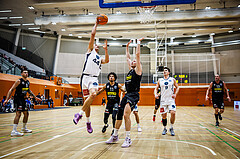 Basketball, Basketball Zweite Liga 2024/25, Grunddurchgang 11.Runde, Vienna Timberwolves, Mattersburg Rocks, Ivor Kuresevic (44)