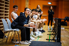 Basketball, Basketball Zweite Liga 2024/25, Grunddurchgang 11.Runde, Vienna Timberwolves, Mattersburg Rocks, Katharina Kindl (Ass. Coach)