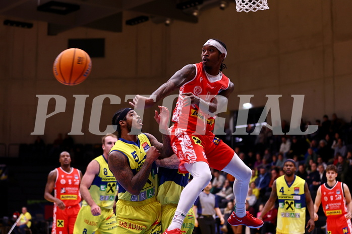 08.12.2024, Graz, Raiffeisen Sportpark Graz, Basketball Superliga 2024/25, Grunddurchgang, Runde 11, UBSC Raiffeisen Graz - Arkadia Traiskirchen Lions