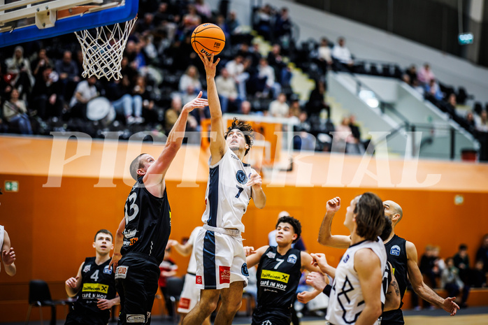 Basketball, Basketball Zweite Liga 2024/25, Grunddurchgang 11.Runde, Vienna Timberwolves, Mattersburg Rocks, Armin Karian (7)