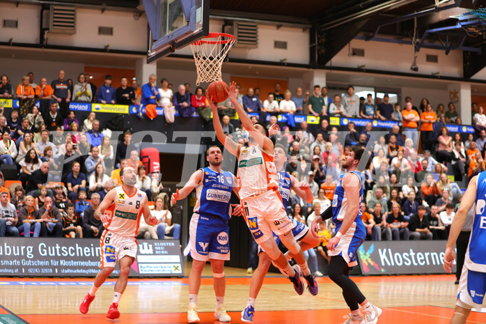 Basketball Superliga 2022/23, Playoff, Viertelfinale Spiel 4 Klosterneuburg Dukes vs. Oberwart Gunners


