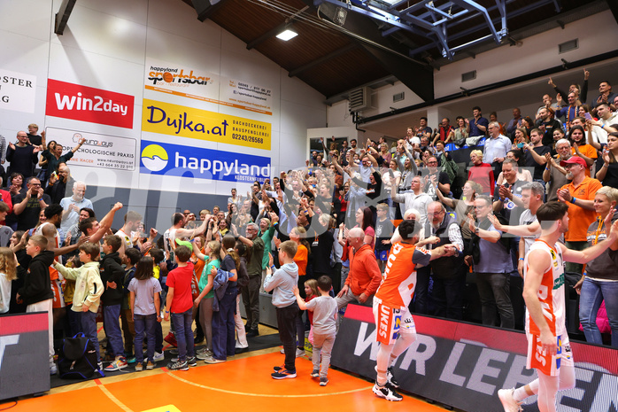 Basketball Superliga 2022/23, Playoff, Viertelfinale Spiel 4 Klosterneuburg Dukes vs. Oberwart Gunners


