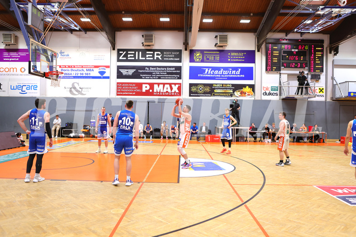 Basketball Superliga 2022/23, Playoff, Viertelfinale Spiel 4 Klosterneuburg Dukes vs. Oberwart Gunners


