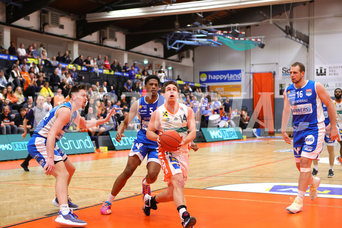 Basketball Superliga 2022/23, Playoff, Viertelfinale Spiel 4 Klosterneuburg Dukes vs. Oberwart Gunners


