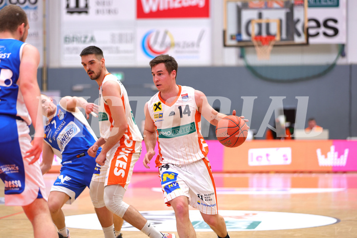 Basketball Superliga 2022/23, Playoff, Viertelfinale Spiel 4 Klosterneuburg Dukes vs. Oberwart Gunners


