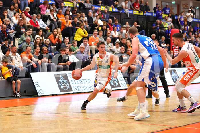 Basketball Superliga 2022/23, Playoff, Viertelfinale Spiel 4 Klosterneuburg Dukes vs. Oberwart Gunners


