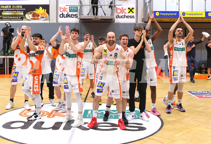 Basketball Superliga 2022/23, Playoff, Viertelfinale Spiel 4 Klosterneuburg Dukes vs. Oberwart Gunners


