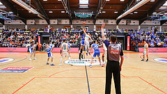 Basketball Superliga 2022/23, Playoff, Viertelfinale Spiel 4 Klosterneuburg Dukes vs. Oberwart Gunners


