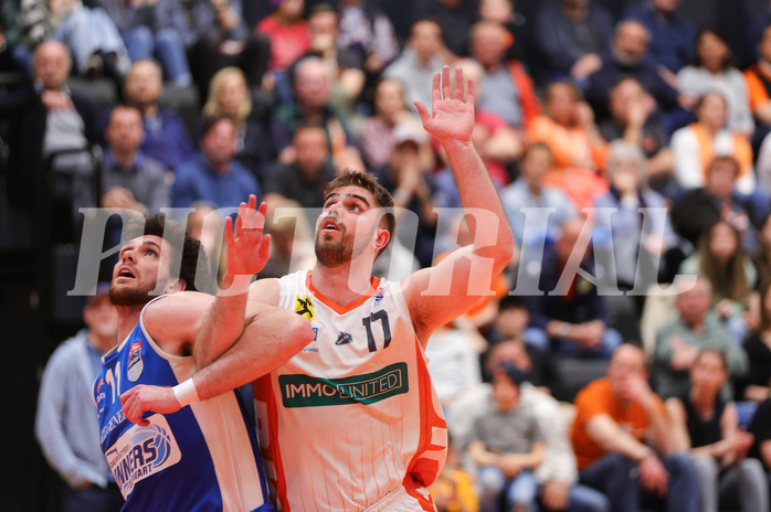 Basketball Superliga 2022/23, Playoff, Viertelfinale Spiel 4 Klosterneuburg Dukes vs. Oberwart Gunners


