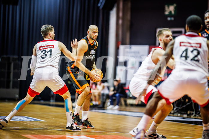 Basketball, Win2Day Superliga 2023/24, 2. Qualifikationsrunde, BC Vienna, Fürstenfeld Panthers, Christoph Nagler (16)