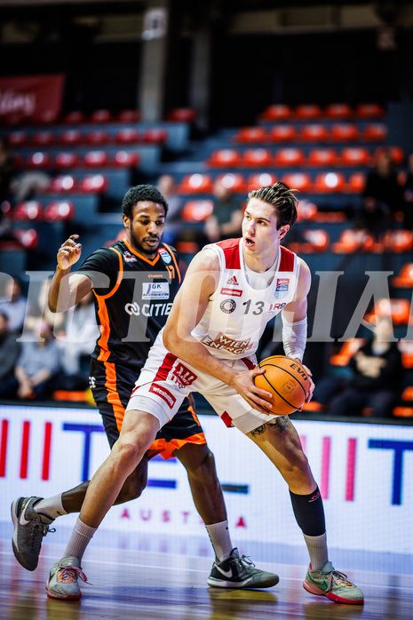 Basketball, Win2Day Superliga 2023/24, 2. Qualifikationsrunde, BC Vienna, Fürstenfeld Panthers, Darko Bajo (13)