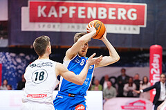 Win2day Basketball Superliga 2023/24, 2.Platzierungsrunde, Kapfenberg vs. Oberwart


