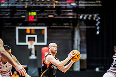 Basketball, Win2Day Superliga 2023/24, 2. Qualifikationsrunde, BC Vienna, Fürstenfeld Panthers, Nikica Nikolic (11)