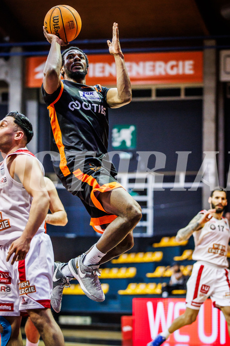 Basketball, Win2Day Superliga 2023/24, 2. Qualifikationsrunde, BC Vienna, Fürstenfeld Panthers, Hegel Augustin (17)