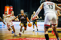 Basketball, Win2Day Superliga 2023/24, 2. Qualifikationsrunde, BC Vienna, Fürstenfeld Panthers, Hegel Augustin (17)
