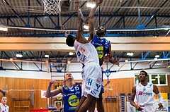 Basketball, ABL 2016/17, Grunddurchgang 15.Runde, Oberwart Gunners, Gmunden Swans, Austin Steed (5), Jamari Traylor (9)